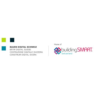 Logo Bauen digital Schweiz / buildingSMART Switzerland