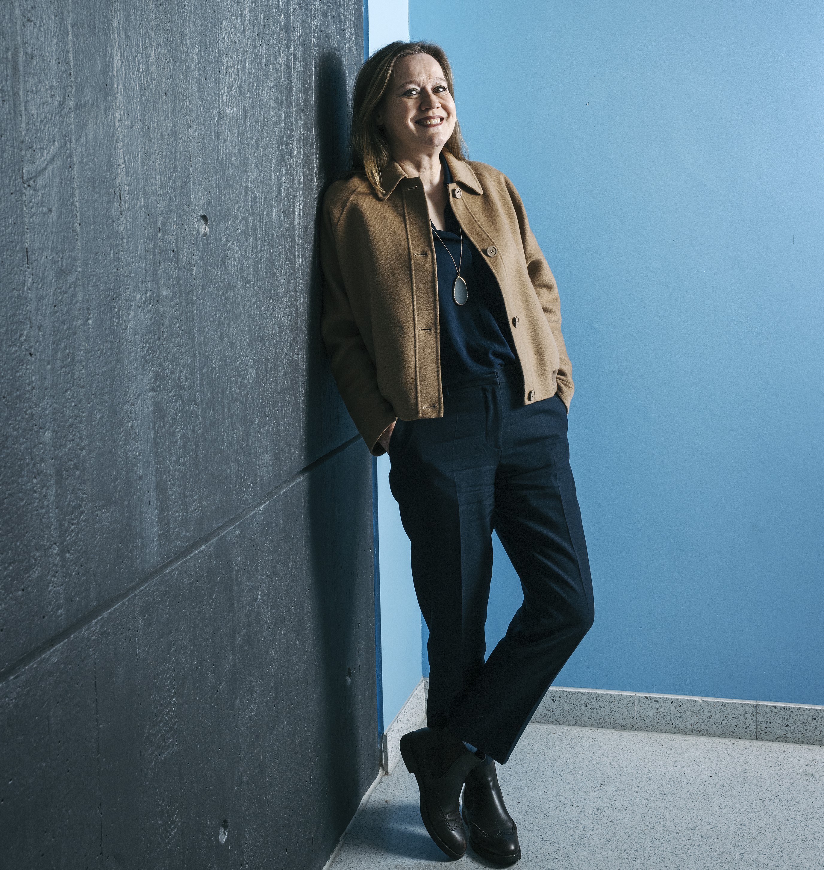 Präsidentin SIA (Schweizerischer Ingenieur- und Architektenverein) Susanne Zenker im SIA-Gebäude in Zürich, 20.11.2024.