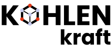 Logo en toile avec un groupe de points rouges et gris formant un motif circulaire à gauche et le mot « Canvas » en lettres noires en gras à droite.